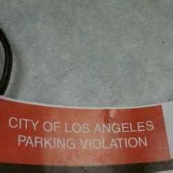 los angeles parking violation bureau.
